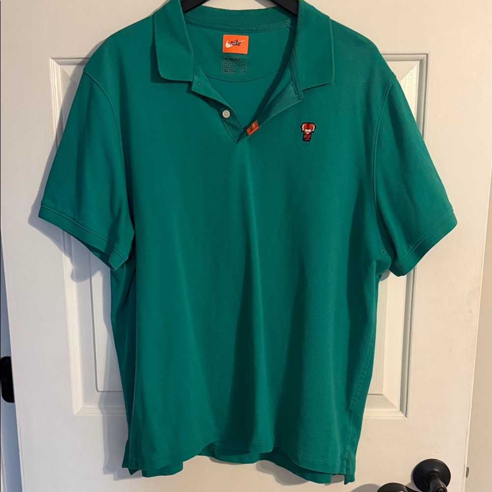 Nike Tiger Woods Men's Green Polo Shirt